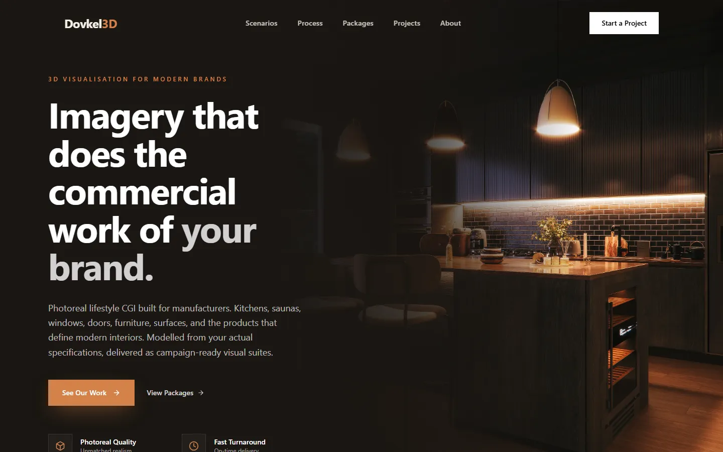 Dovkel3D website by Stocks Local